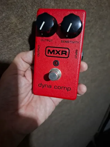 Pedal MXR Dynacomp Compressor Novíssimo 
