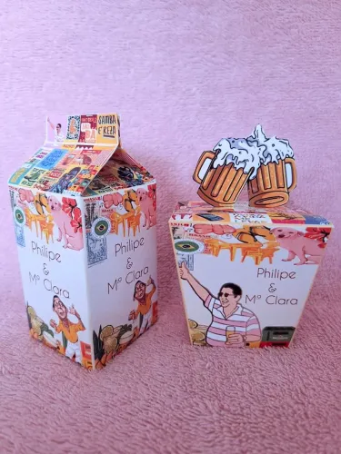 Zeca pagodinho caixinhas pra aniversário 