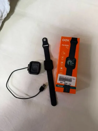 relógio pulseira inteligente smartwatch ace ps300 da oex