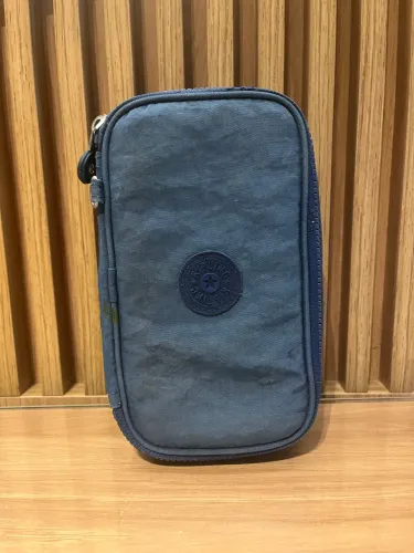 Estojo Kipling Azul 50 pens 