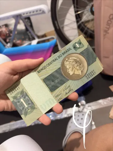 Lote Com 4 Cédulas Antigas 1 Cruzeiro Efígie Da República