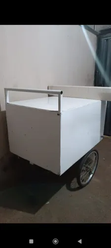 Carrinho para espetinho para vender bolo vender café da manhã água de coco cachorro quente