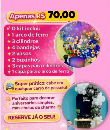 Decoração de aniversário 
