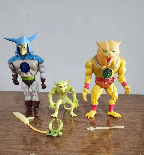 Boneco Blackstar Tongo Palace Guard e Demon Green Anos 80