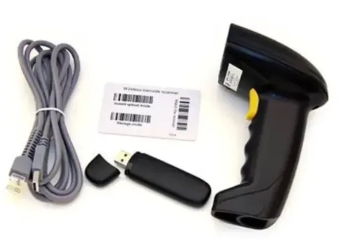Leitor de código de barras 2D Sensor Laser, USB Sem Fio, LW200, Nonus