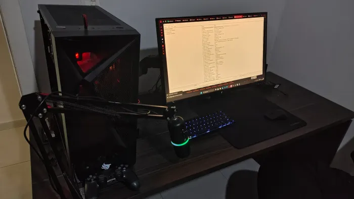 PC Gamer Completo + Monitor 280 Hz + Periféricos, aceito dinheiro e moto kitada revisada