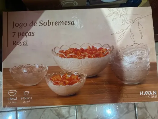 Jogo de Sobremesa Royal 7 Peças
