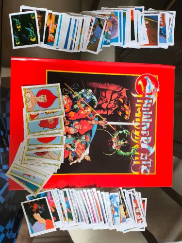 Album de figurinhas Thundercats capa dura 1986