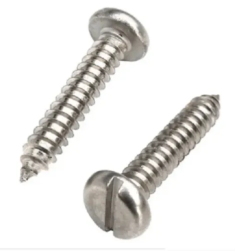 500 parafusos aa cabeça panela fenda comum 4,2x16 inox
