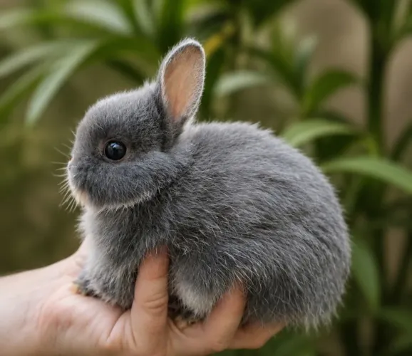 Mini coelhos Netherland