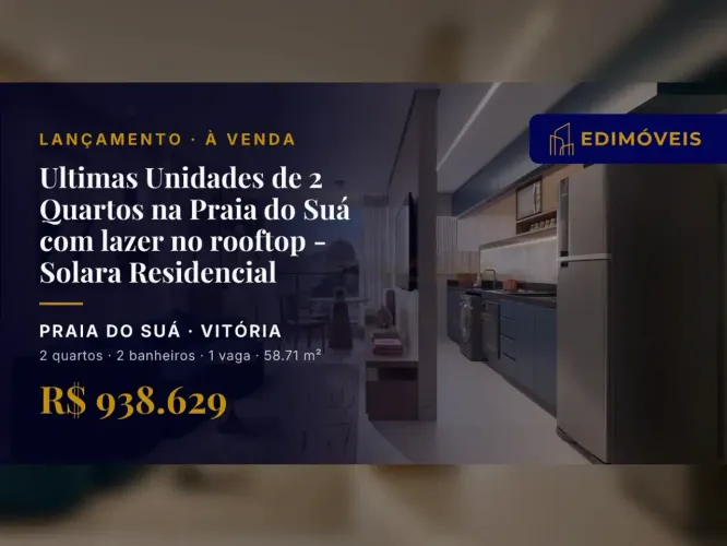 Investimento Seguro: Apartamento de 2 Quartos na Praia do Suá - Agende sua Visita!