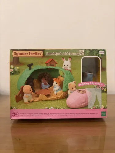 Sylvanian families esconderijo do bebê Porco-espinho 