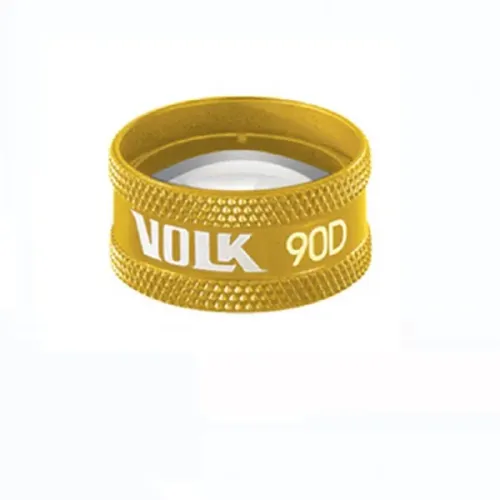 Lente Volk 90D Superfield dourada