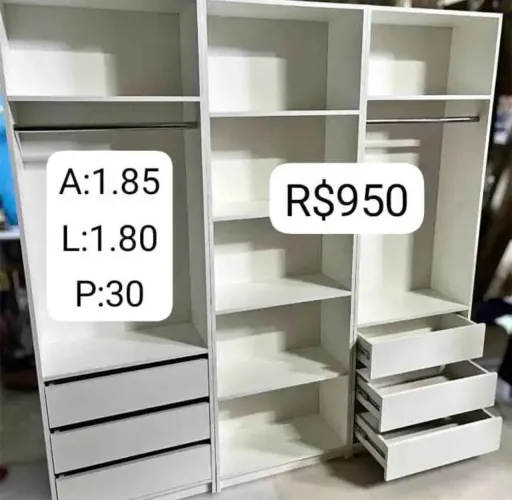 Closet Modelos Novos e Entrega Grátis 