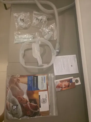  Cepap Máscara Philips dreamwear C/ almofada e acessórios