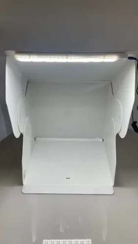 Mini estúdio para foto de produtos