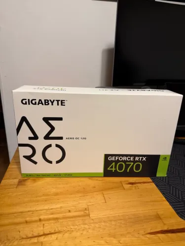 Placa de vídeo Rtx 4070 Aero 12gb Gigabyte- Garantia até 11/2027