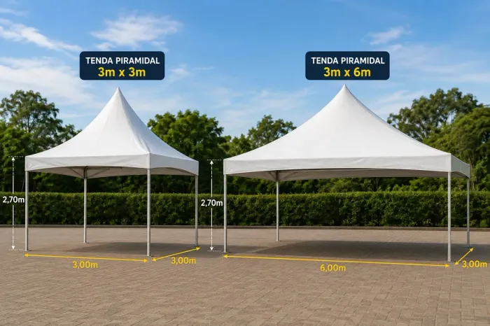 Tenda 6x3 barata