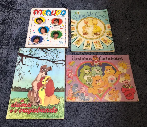 Álbuns A Dama e o Vagabundo, Ursinhos Carinhosos e Bem me Quer e Menudos