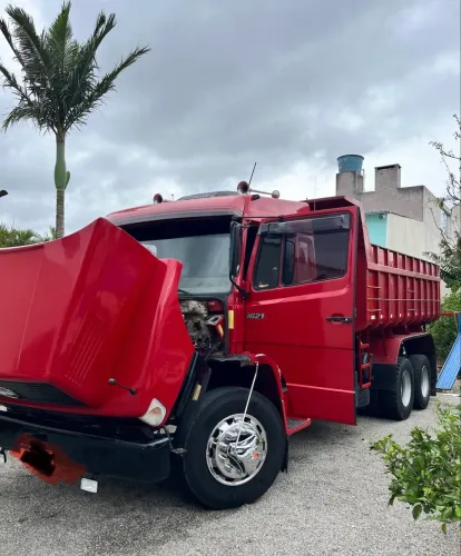 Caminhão caçamba mb 1621 impecável