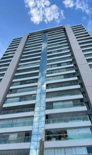 Apartamento de alto padrão, venda e aluguel, 180m²com 4 quartos em Guararapes - Fortaleza
