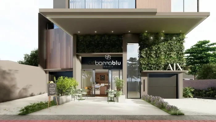 Sala comercial no térreo do AIX Residence, (16,91m²) na Avenida Itajubá - Barra Velha/SC.