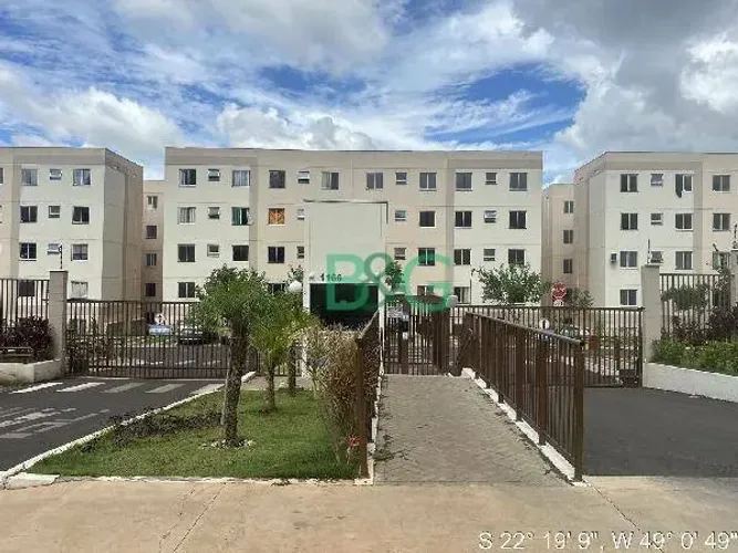 Apartamento com 2 dormitórios à venda, 39 m² por R$ 97.778,11 - Jardim Country Club - Baur