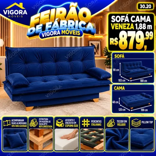 Sofá Cama Veneza