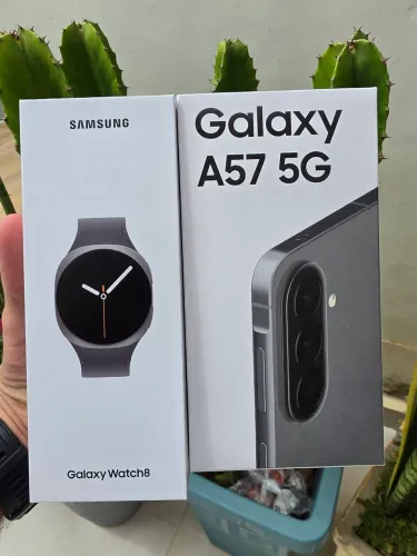 Comboio de respeito galaxy A57 + galaxy watch OPORTUNIDADE 40mm
