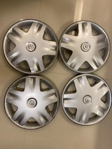 Jogo de calotas Clio original