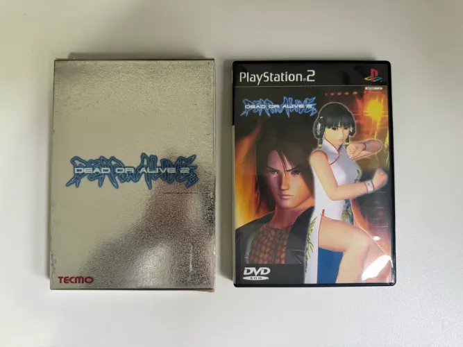 PS2 - Dead or Alive 2 com luva - japonês original