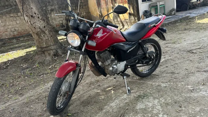 Fan 125 Ks 2010 no ponto de trabalho!