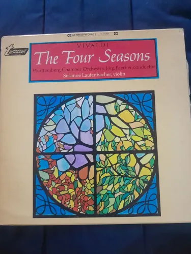 Disco de vinil lp importado Vivaldi the four seasons 