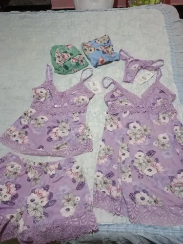 3 pijamas + 3 camisolas NOVAS