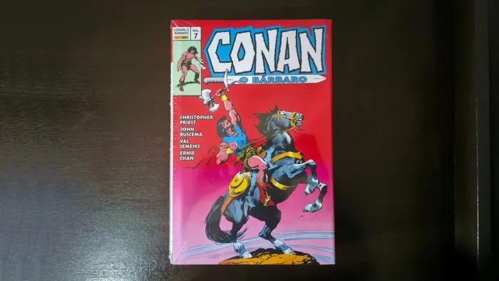Conan, O Bárbaro - A Era Clássica Vol. 7 (Omnibus) - Lacrado - Marvel - HQ Panini