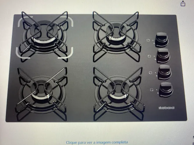 COOKTOP 4 BOCAS NOVO NA CAIXA