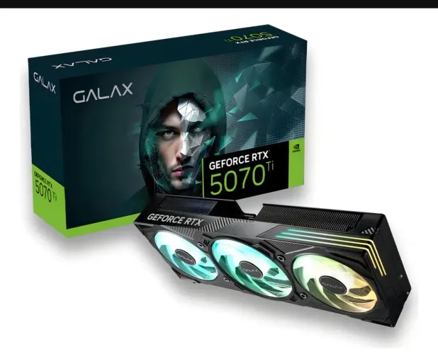 Placa de Vídeo Galax RTX 5070 Ti EX Gamer 16GB GDDR7 256bit Nvidia