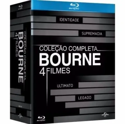 Coleção Completa BOURNE- 4 Filmes