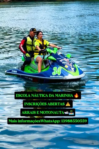 ESCOLA NÁUTICA DA MARINHA, ARRAIS e Motonauta 