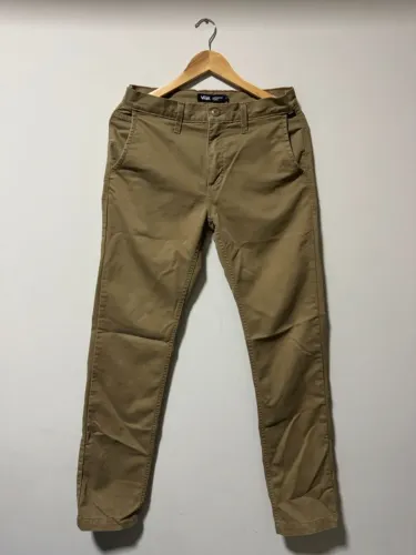 Calça Vans Authentic Chino Slim Dirt - Tamanho 40