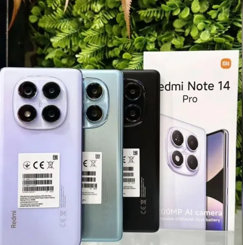 Celular Note 14 PRO - 8/256gb<br>Versão Global<br>?4G <br>?Preto<br>?Prata<br>?1.630,00