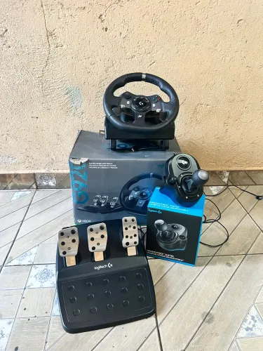 Logitech g920 + logitech drive force shifter
