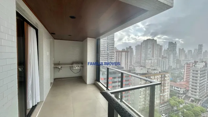 Alugar vender apartamento 1 suíte mobiliado lazer Boqueirão Santos