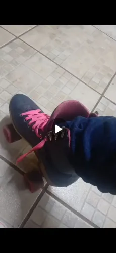 Patins quadri oxer 70,00 número 35