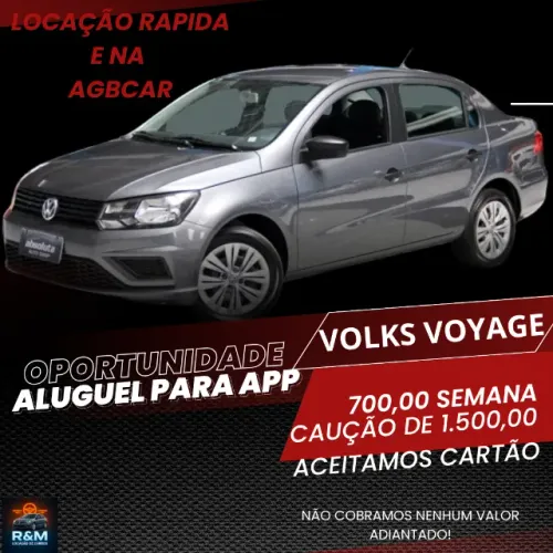 Aluguel de carro para motorista de app (Voyage)
