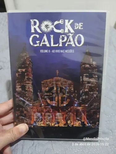 DVD Rock de Galpao