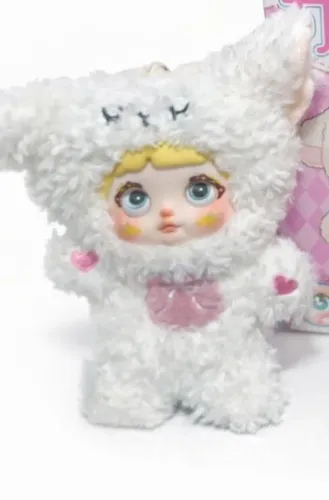 Nommi Nene pelúcia chaveiro Blind Box - Nao Popmart  Blythe Pullip Bjd Barbie Labubu