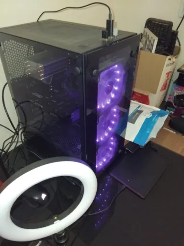 Kit PC Gamer Intel Core i7-9700F | 32GB RAM | Gabinete Aquário | Excelente Estado