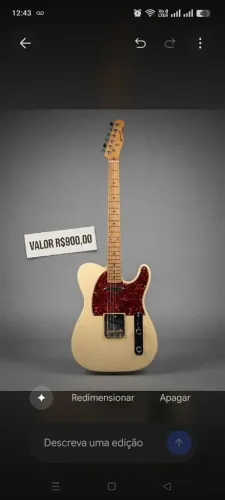 Guitarra Telecaster Michael Gm385n Cr Cream