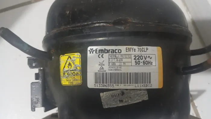 Motor de geladeira Brastemp inverter 